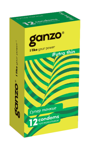 Презервативы GANZO Ultra Thin No12